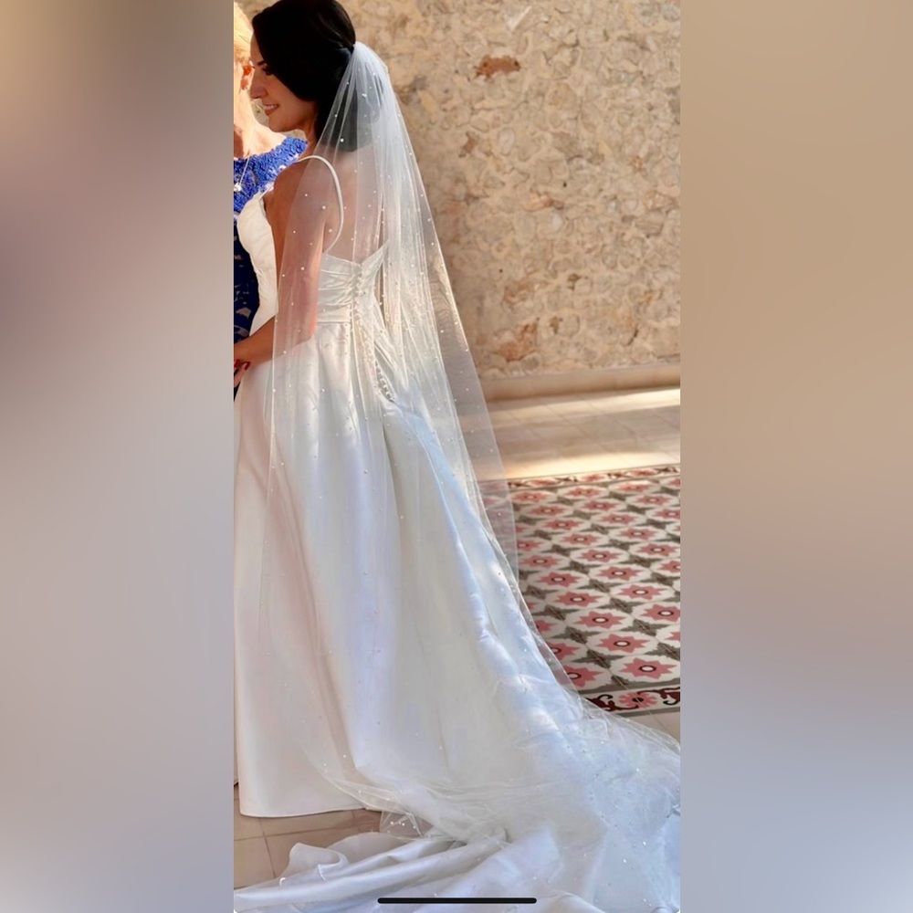 Wedding gown for sale.